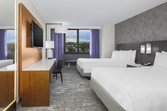 New York LaGuardia Airport Marriott Renovation by Digney York